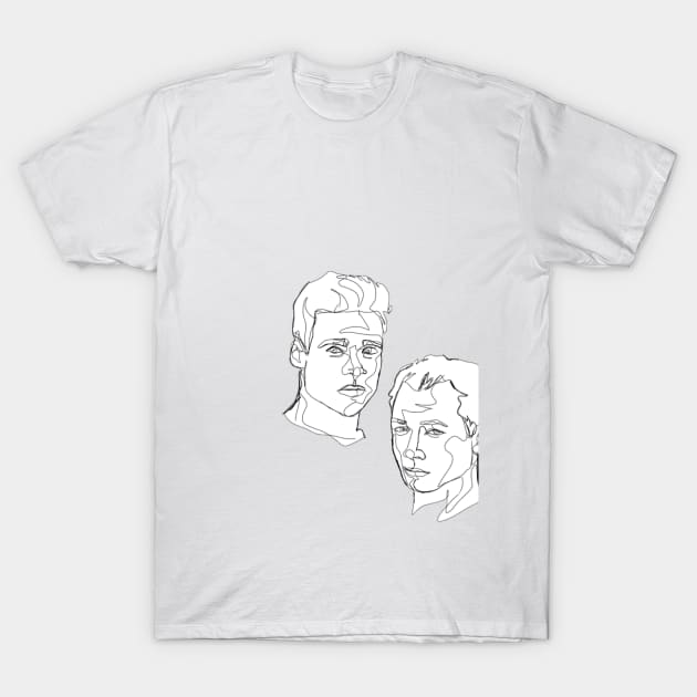 richard madden and taron egerton T-Shirt by KramodaDragon